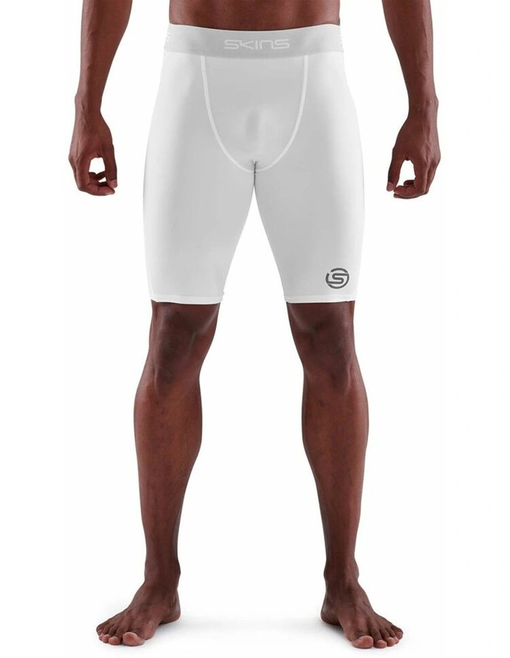 Men's Series-1 Running Half Tight in White image 1