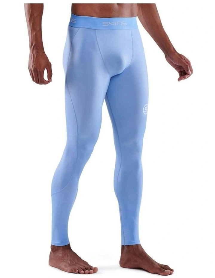 Running Gym Long Tight in Sky Blue image 3