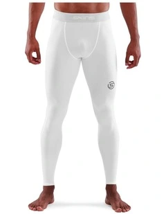 Running Gym Long Tight in White