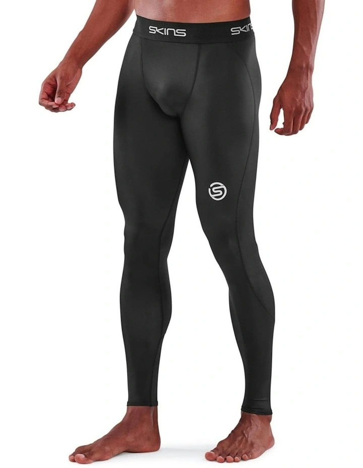 Series-1 Running, Gym Long Tight Pant in Black image 3