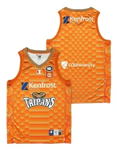 Cairns Taipans 25/26 Primary Jersey in Orange