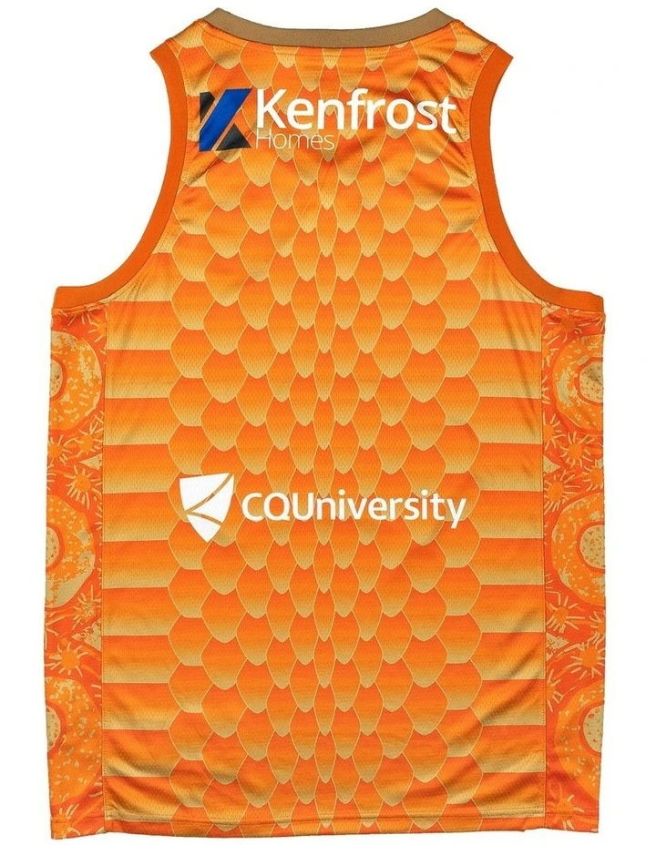 Cairns Taipans 25/26 Primary Jersey in Orange image 4
