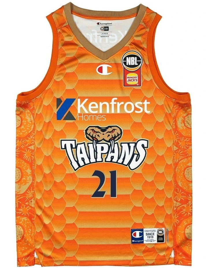 Cairns Taipans 25/26 Primary Jersey in Sam Waardenburg image 2