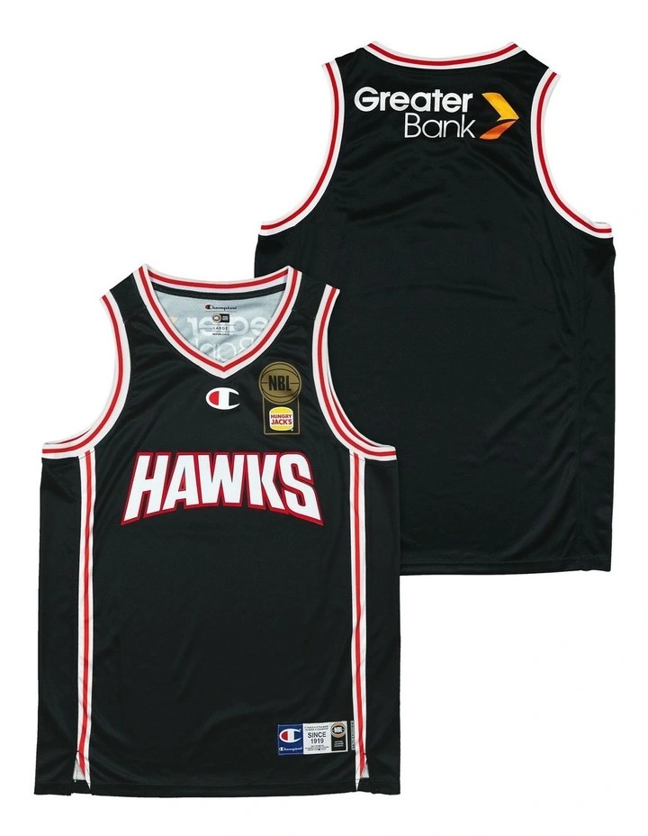 Illawarra Hawks 25/26 Primary Jersey in Black image 1