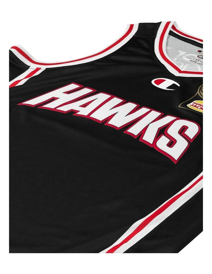 Illawarra Hawks 25/26 Primary Jersey in Black image 2