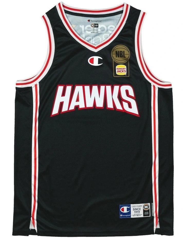 Illawarra Hawks 25/26 Primary Jersey in Black image 3