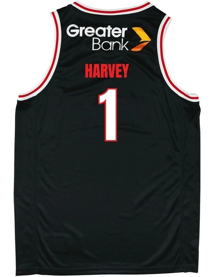 Illawarra Hawks 25/26 Primary Jersey in Black image 3