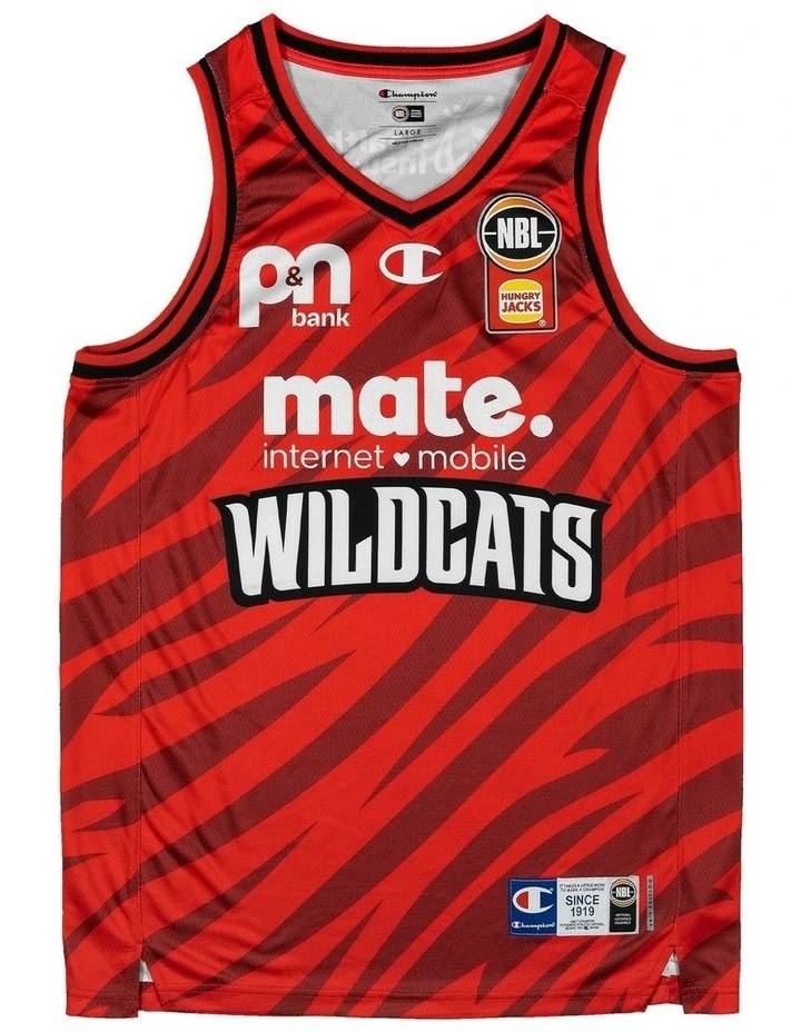 Perth Wildcats 25/26 Primary Jersey in Red image 3
