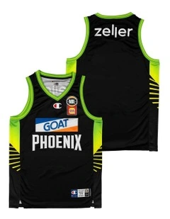 S.E. Melbourne Phoenix 25/26 Primary Jersey in Black