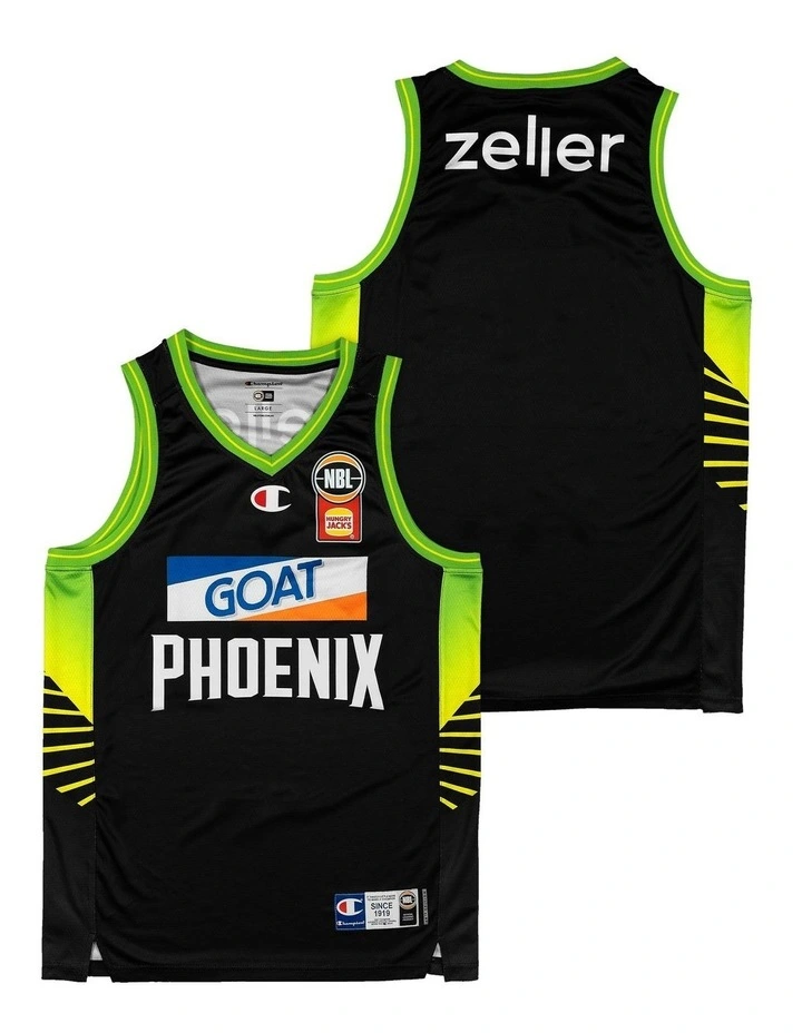 S.E. Melbourne Phoenix 25/26 Primary Jersey in Black image 1