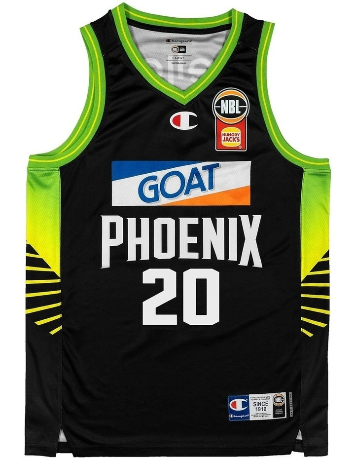 S.E. Melbourne Phoenix 25/26 Primary Jersey Nathan Sobey in Black image 2
