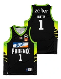 S.E. Melbourne Phoenix 25/26 Primary Jersey Jordan Hunter in Black
