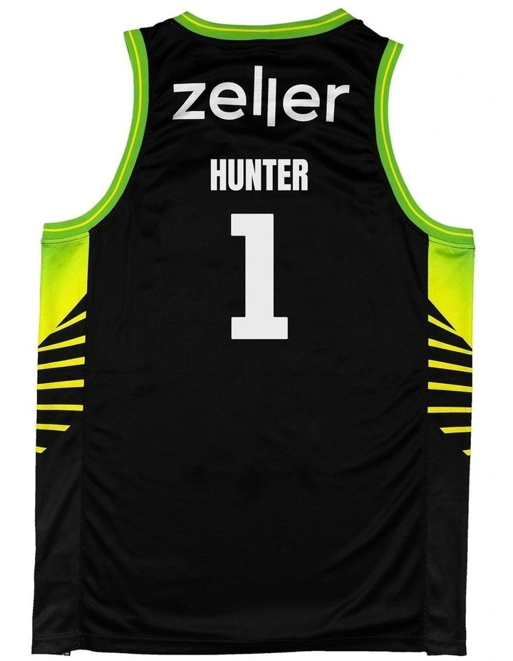 S.E. Melbourne Phoenix 25/26 Primary Jersey Jordan Hunter in Black image 3