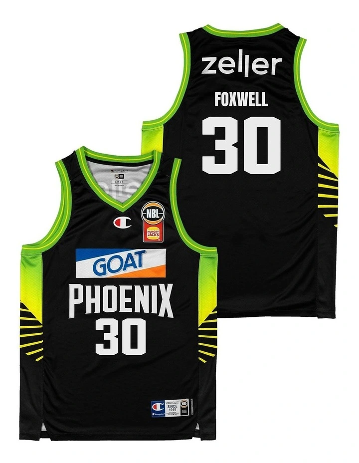 S.E. Melbourne Phoenix 25/26 Primary Jersey Owen Foxwell in Black image 1