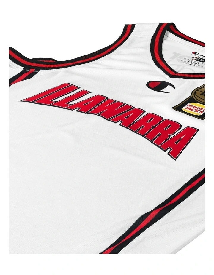 Illawarra Hawks 25/26 Alternate Jersey in White image 2