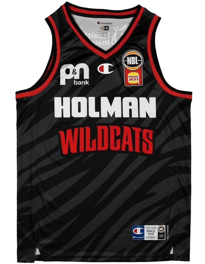 Perth Wildcats 25/26 Alternate Jersey in Black image 3