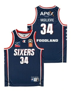 Adelaide 36ers 25/26 Primary Jersey in DJ Vasiljevic