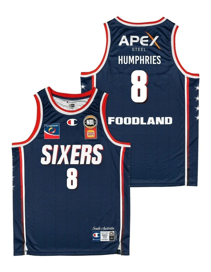 Adelaide 36ers 25/26 Primary Jersey in Isaac Humphries image 1