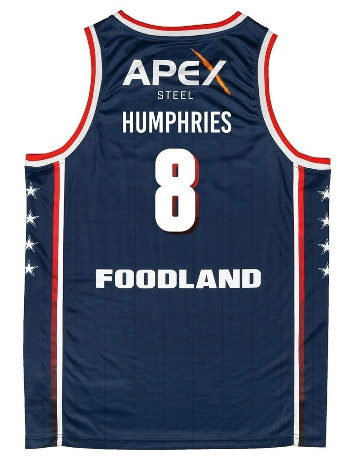 Adelaide 36ers 25/26 Primary Jersey in Isaac Humphries image 3