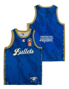 Brisbane Bullets 25/26 Primary Jersey in Blue