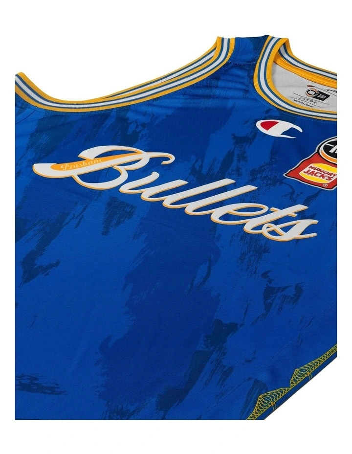 Brisbane Bullets 25/26 Primary Jersey in Blue image 2