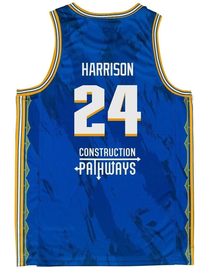Brisbane Bullets 25/26 Primary Jersey in Tyrell Harrison image 3