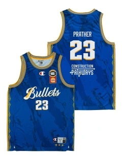 Brisbane Bullets 25/26 Primary Jersey in Casey Prather