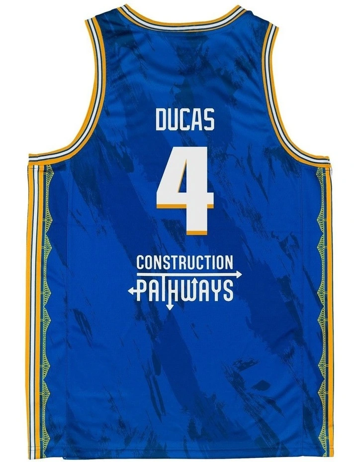 Brisbane Bullets 25/26 Primary Jersey in Alex Ducas image 3