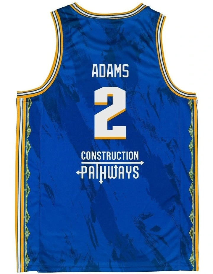 Brisbane Bullets 25/26 Primary Jersey in Jaylen Adams image 3