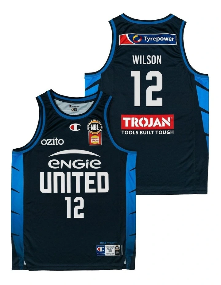Melbourne United 25/26 Primary Jersey in Tom Wilson image 1