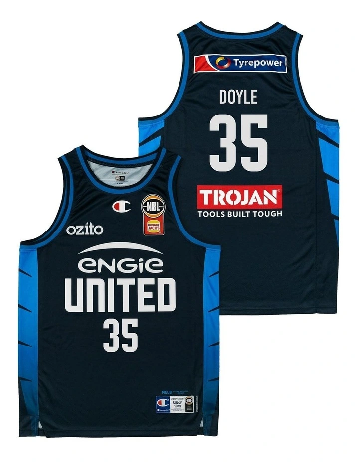 Melbourne United 25/26 Primary Jersey in Milton Doyle image 1