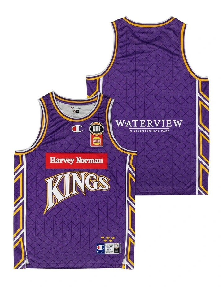 Sydney Kings 25/26 Primary Jersey in Purple image 1