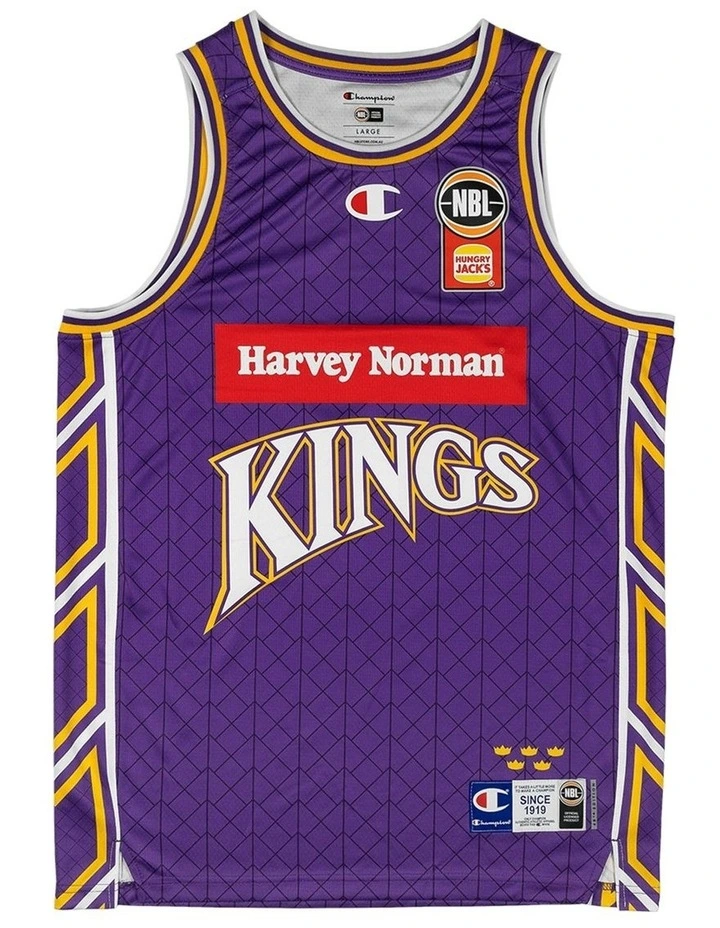 Sydney Kings 25/26 Primary Jersey in Purple image 3
