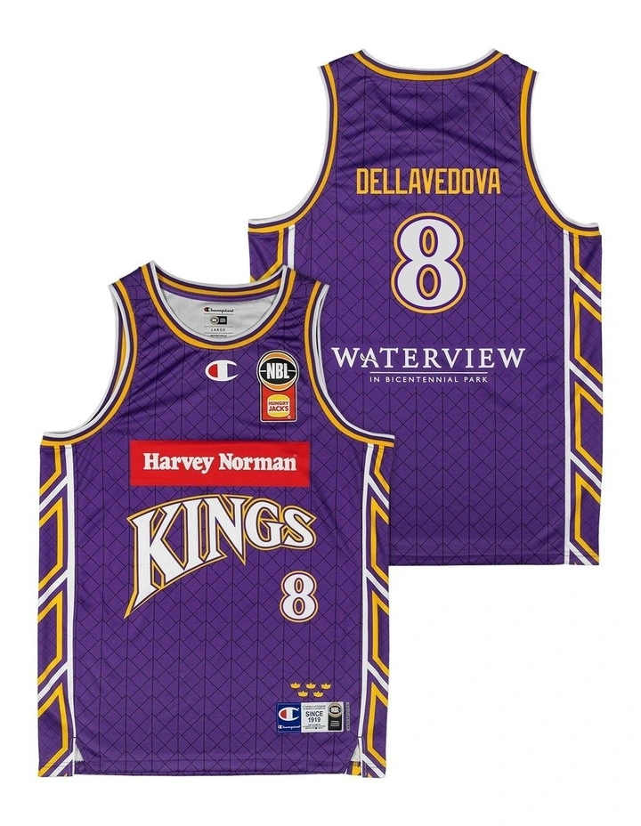 Matthew Dellavedova Sydney Kings 25/26 Primary Jersey in Purple image 1