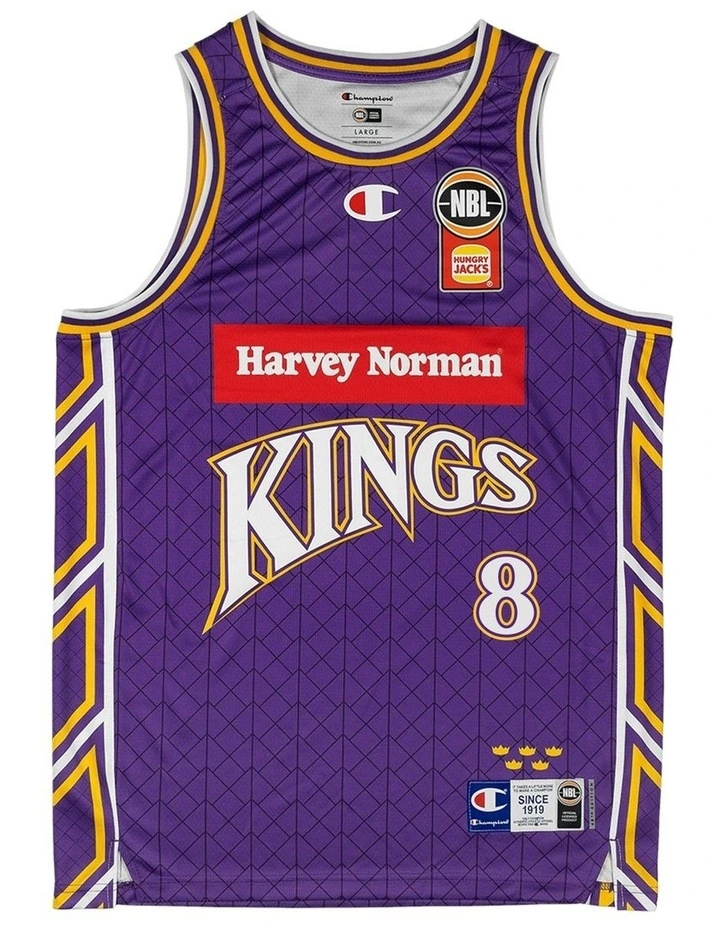 Matthew Dellavedova Sydney Kings 25/26 Primary Jersey in Purple image 2