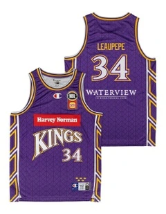 Keli Leaupepe Sydney Kings 25/26 Primary Jersey in Purple