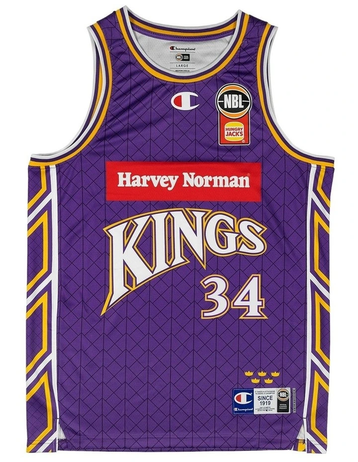 Keli Leaupepe Sydney Kings 25/26 Primary Jersey in Purple image 2