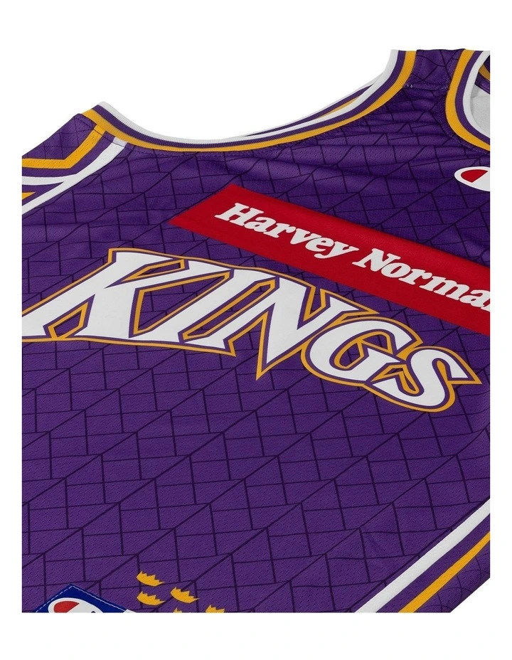 Keli Leaupepe Sydney Kings 25/26 Primary Jersey in Purple image 4