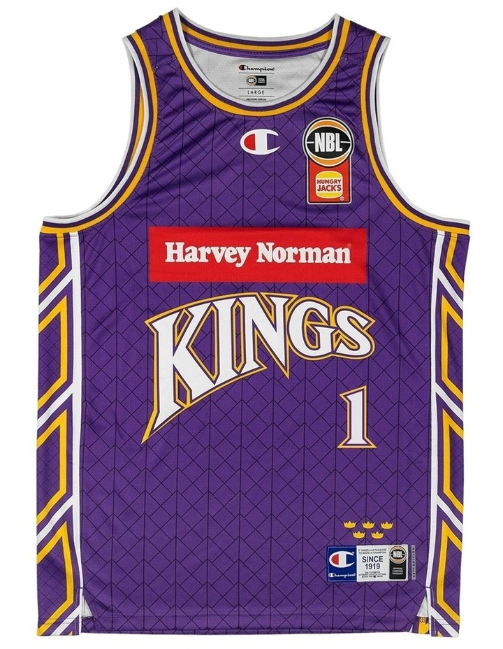 Kendric Davis Sydney Kings 25/26 Primary Jersey in Purple image 2