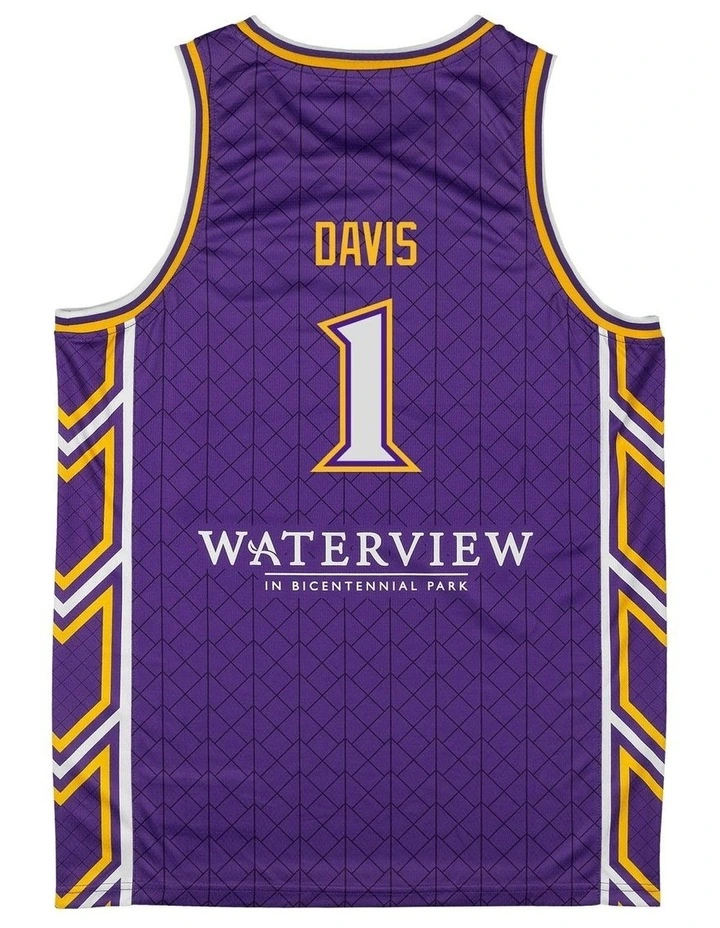 Kendric Davis Sydney Kings 25/26 Primary Jersey in Purple image 3