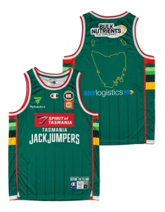Tasmania JackJumpers 25/26 Primary Jersey in Green
