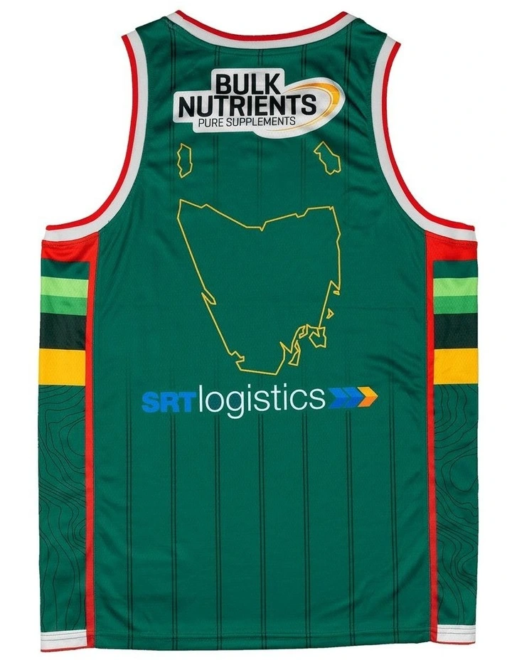 Tasmania JackJumpers 25/26 Primary Jersey in Green image 4