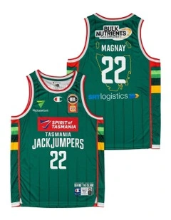 Will Magnay Tasmania JackJumpers 25/26 Primary Jersey in Green