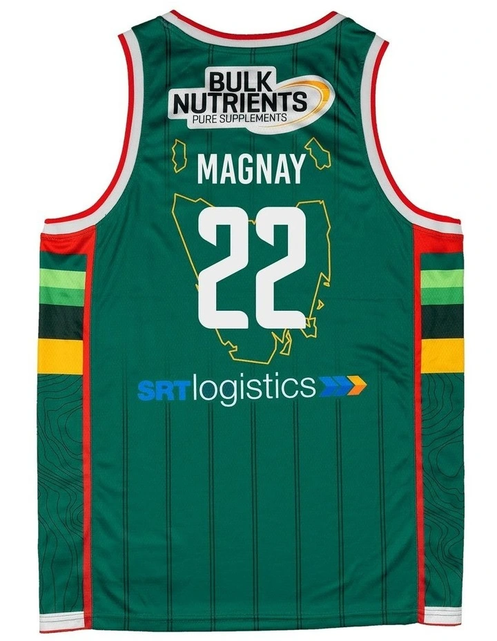 Will Magnay Tasmania JackJumpers 25/26 Primary Jersey in Green image 3