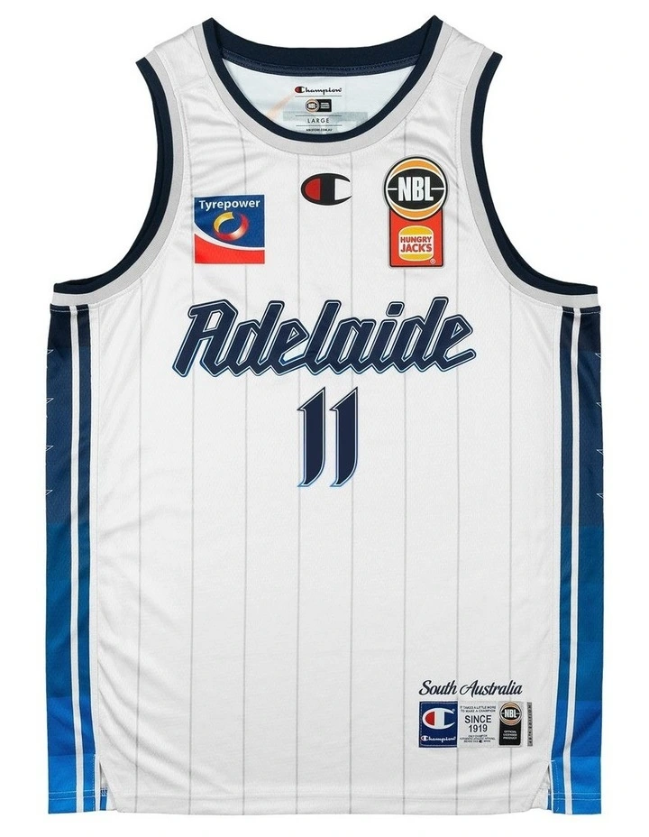 Adelaide 36ers 25/26 Alternate Jersey Bryce Cotton in White image 2