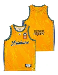 Brisbane Bullets 25/26 Alternate Jersey in Yellow