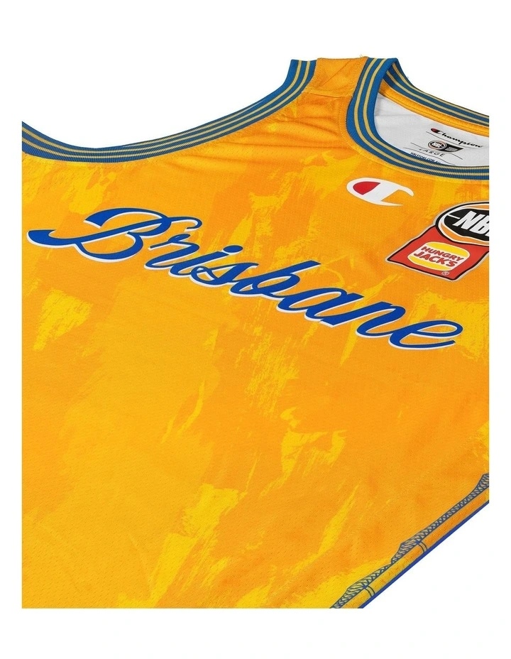 Brisbane Bullets 25/26 Alternate Jersey in Yellow image 2