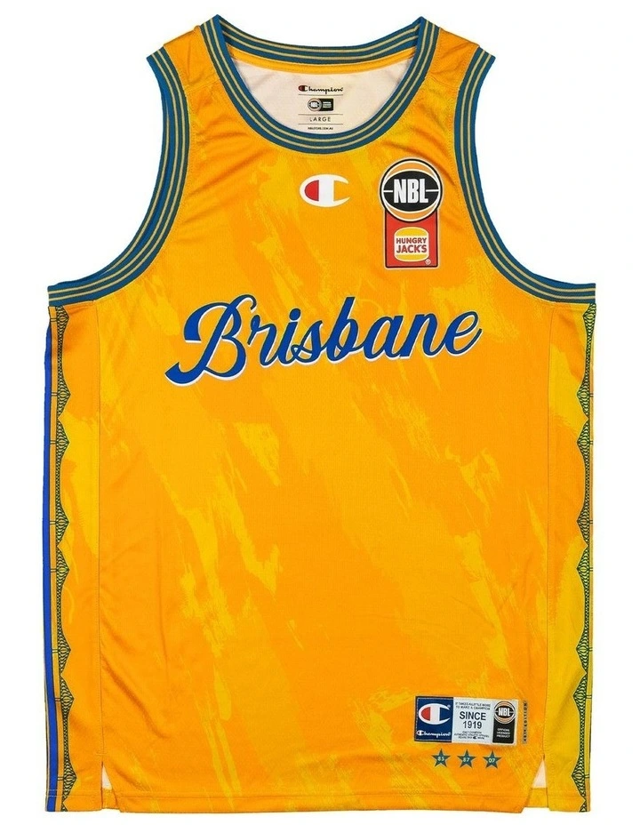 Brisbane Bullets 25/26 Alternate Jersey in Yellow image 3