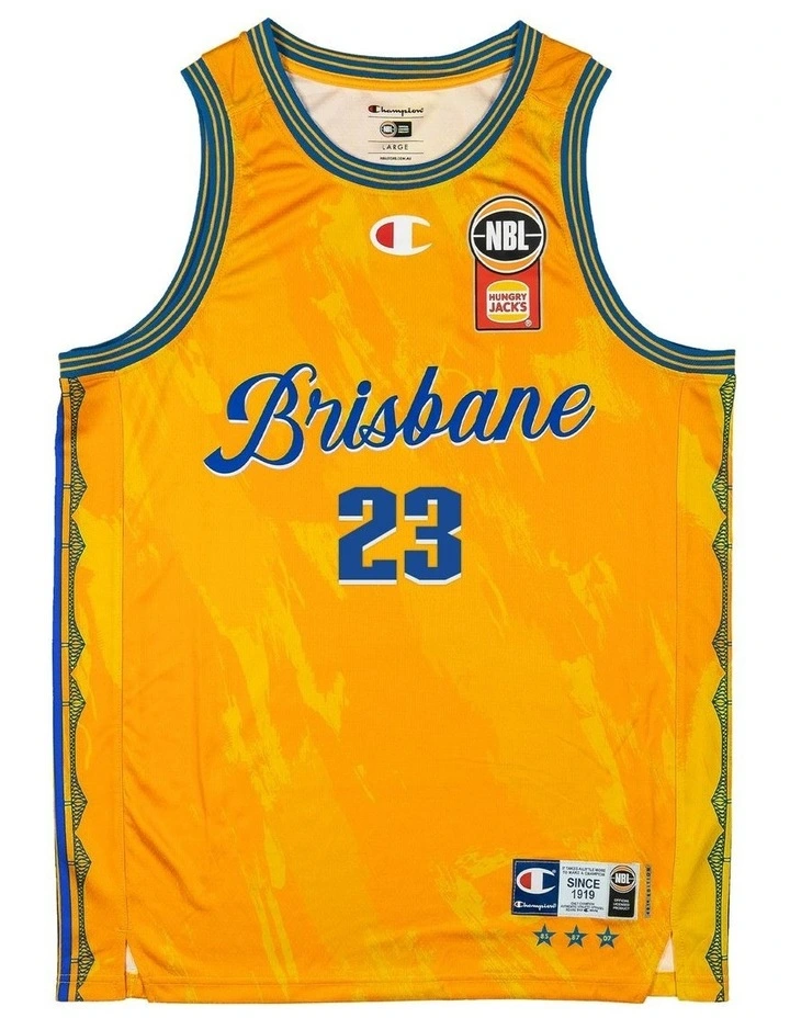 Casey Prather Brisbane Bullets 25/26 Alternate Jersey in Yellow image 2