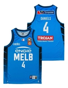 Dash Daniels Melbourne United 25/26 Alternate Jersey in Blue